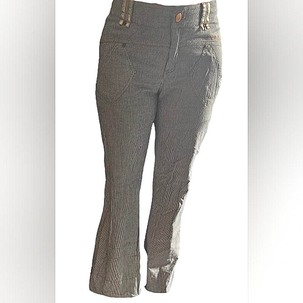 Vintage Apple Bottom, striped jeans, size 7/8,  33inseam